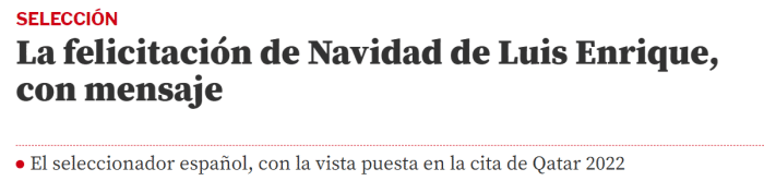 恩里克：我们2021很成功，希望明年世界杯夺冠