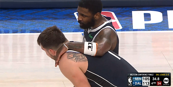 东契奇霸气庆祝及与华子交流情况曝光 基德言欧文不介意当老二