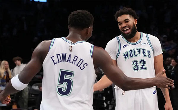 1-4！森林狼遗憾出局，赛季回望：青春风暴与近20年最佳