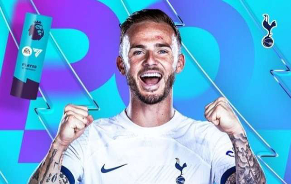 官方:麦迪逊当选8月英超最佳球员,3场贡献1球2助