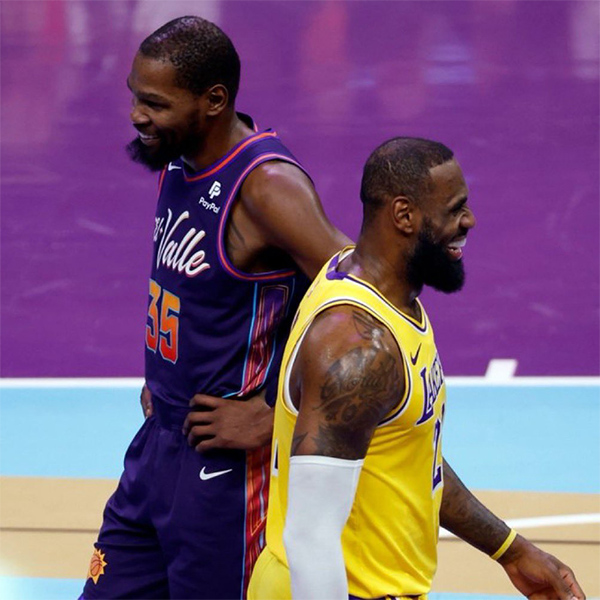 湖人众将出征太阳！官宣最新伤情：詹眉或带伤出战+5人确定缺席