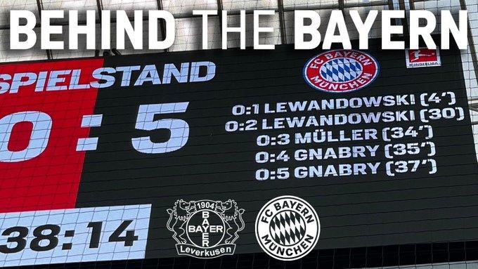 拜仁前8轮联赛狂轰29球，追平队史纪录