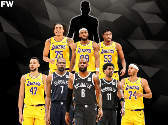 美媒晒詹皇1换6方案！联手杜兰特欧文再冲冠，湖人高效重建双赢