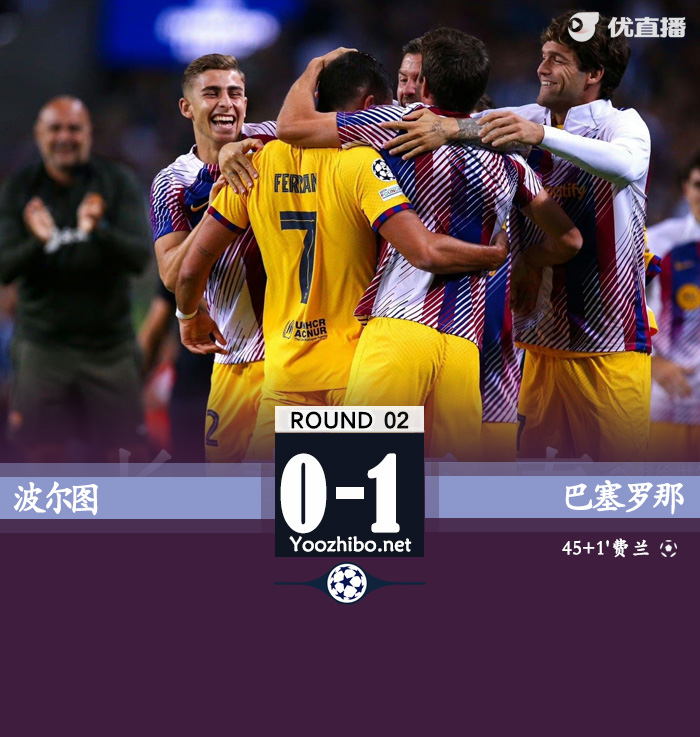 巴萨1-0波尔图 吉鲁普利西奇失良机米兰连场0进球