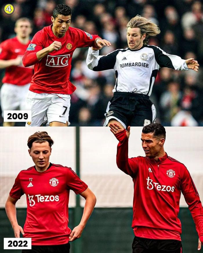 C罗渴望复兴曼联，今夏缩短假期自行加练！滕哈格视其为全队楷模