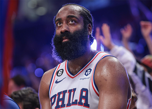 哈登重返赛场利好！连续缺战但回归替补席 名宿：他可去中国或沙特打球