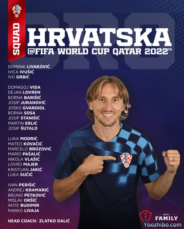 克罗地亚公布26人名单：37岁魔笛领衔！米兰名将无缘