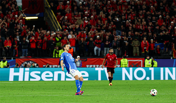 意大利欧洲杯首秀逆转 死亡之组排名更新