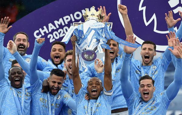 2020-21赛季英格兰超级联赛积分排名及数据统计