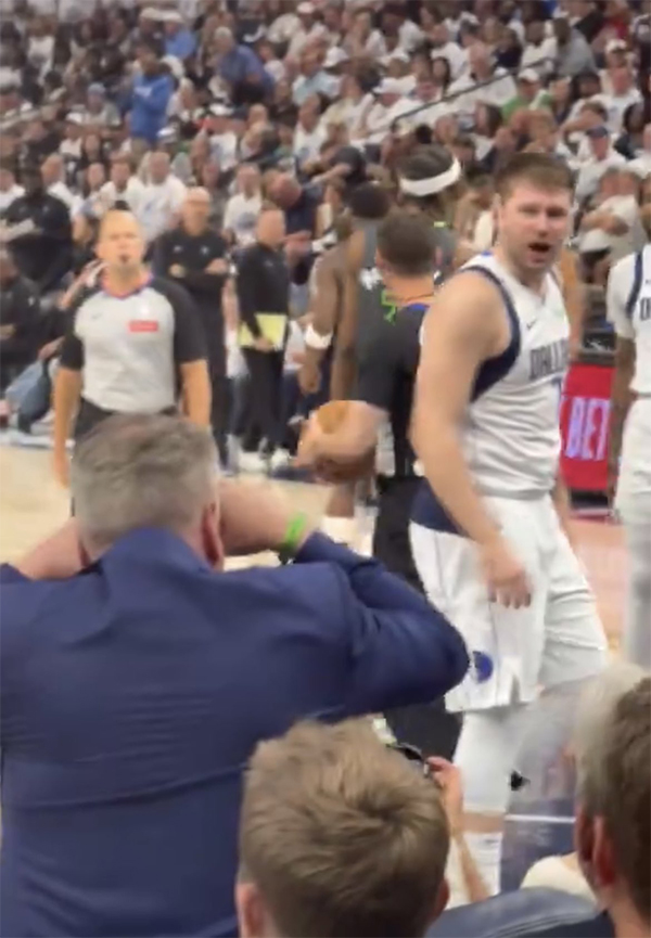 东契奇被骂爱哭鬼后爆粗回应 森林狼球迷遭狂喷