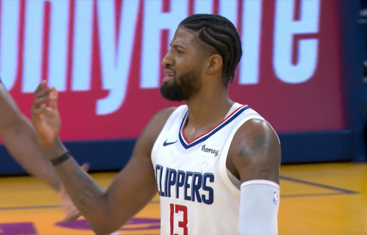 乔治单场至少得到20分5篮板10助攻0失误 队史第四人