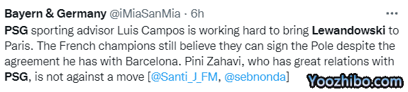 法媒：巴黎有意截胡莱万，准备5000万欧求购