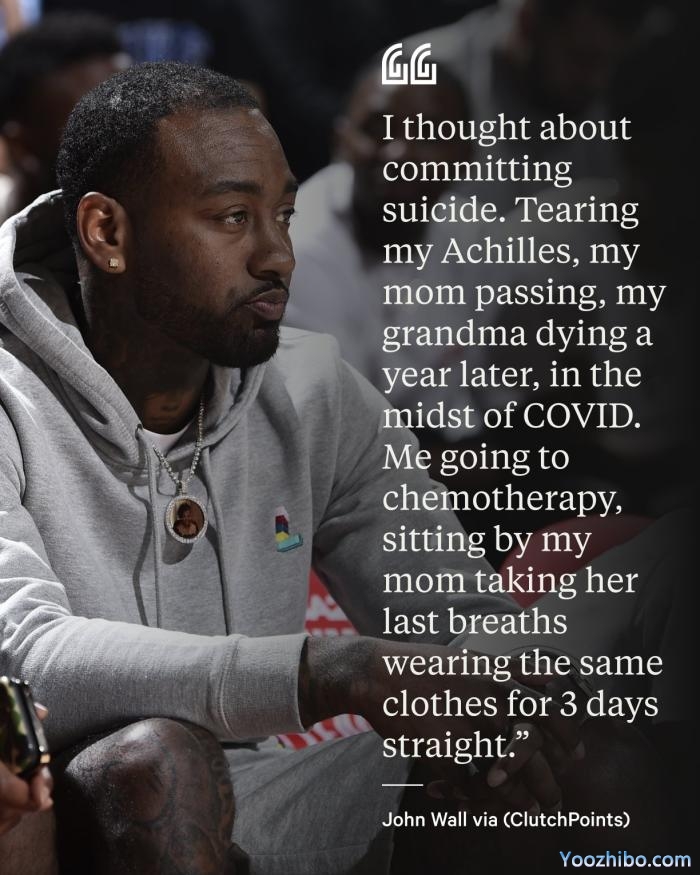 沃尔曾想自杀！詹姆斯发声力挺兄弟：我们永远支持你，为你骄傲