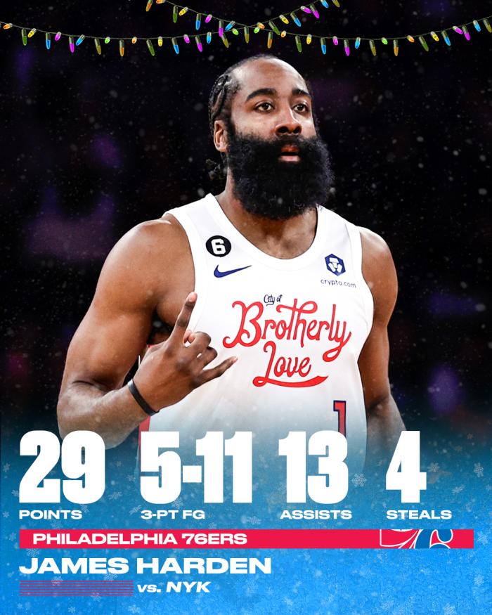 哈登回应或重返火箭流言 赛后攥一叠现金庆祝过节：29+13连破纪录