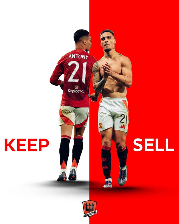 曼联为安东尼高标价引争议，下家巨头嘲讽其不值2500万