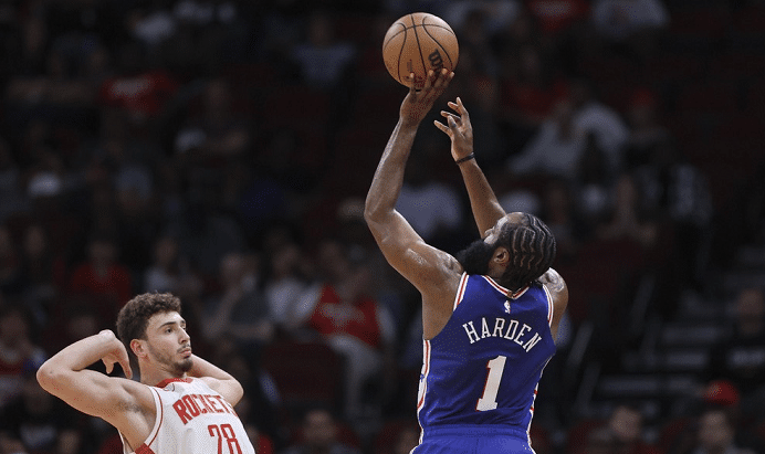 连丢绝杀球！哈登复出双加时不敌火箭，空砍21+7，投篮19中4