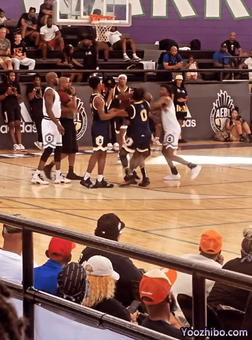 冲突！骑士悍将挥拳险打到海兰德 NBA球员业余联赛险些互殴打架