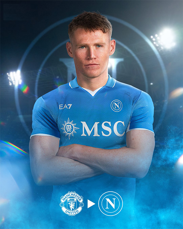 那不勒斯报价获曼联接受，麦克托米内即将转战意甲