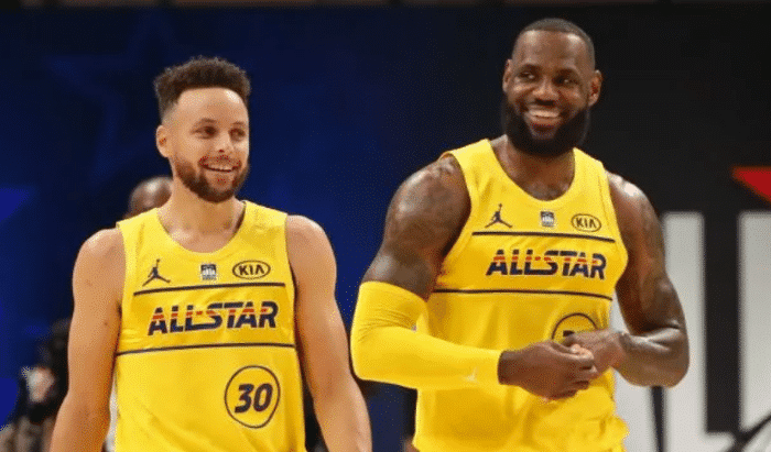 全明星冲击三大纪录！老詹有望超哈登加冕三分王，五大历史第一保持者