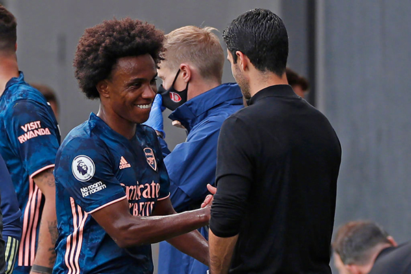 阿森纳宣布威廉与球队解约 将重返巴甲联赛