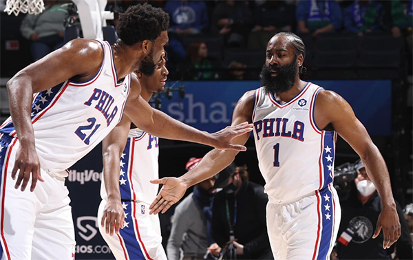哈登离队或缺席揭幕战！76人裁掉哈雷尔 恩比德领衔18人阵容冲冠