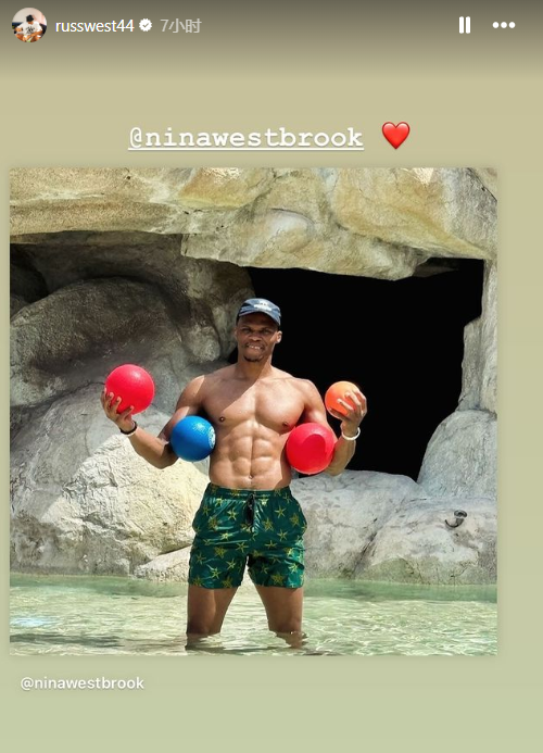 威少晒腹肌照并致敬科比 全力冲击掘金总冠军