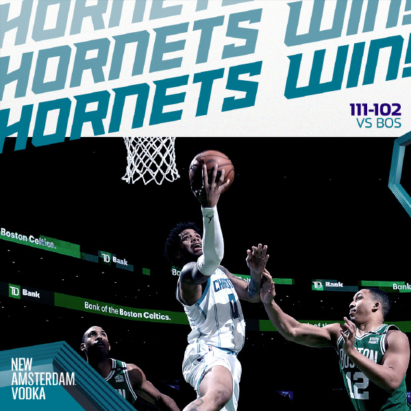 黄蜂111-102力克绿军 罗齐尔28+10 鲍尔15+10+10 布朗21+6+6