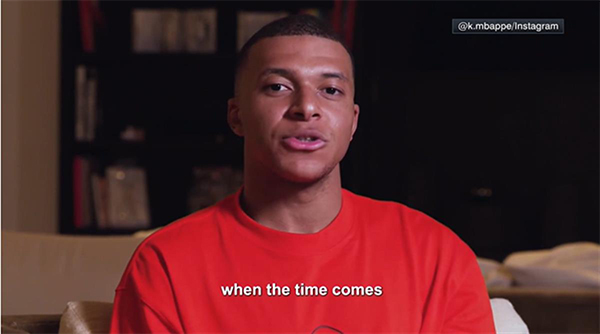 姆巴佩视频官宣离队 本周对阵图卢兹是其巴黎告别战