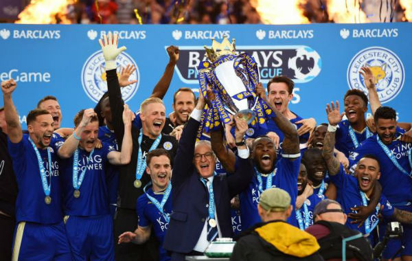 2015-16赛季英格兰超级联赛积分排名及数据统计