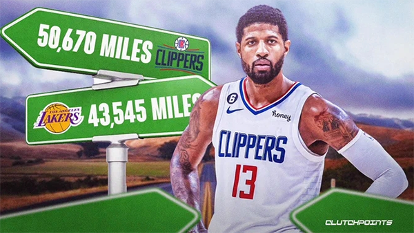 乔治透露小卡膝伤痊愈：已和威少小卡合练 吐槽快船飞行里程令人恶心