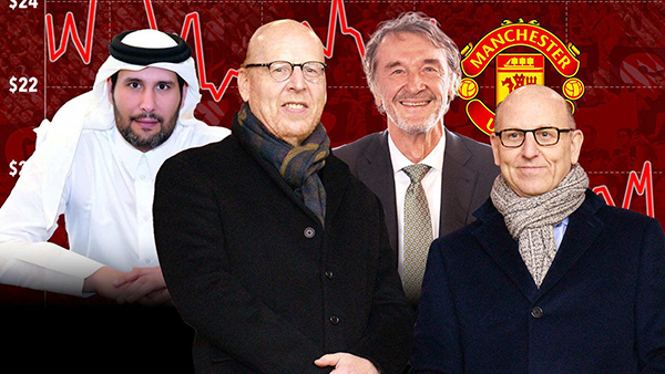 曼联股价暴跌拉爵受益窃喜！或保留老特拉福德，选择扩建到9万人