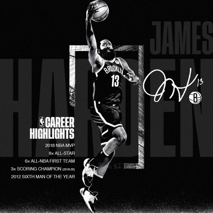 哈登对篮网承诺曝光！美媒恶搞三巨头：哈登才到就看见杜兰特寻找欧文