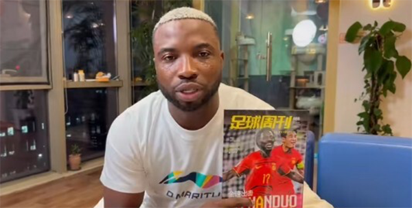 归化大热门自宣心声：望速着国足战衣，以中文加油彰显热忱