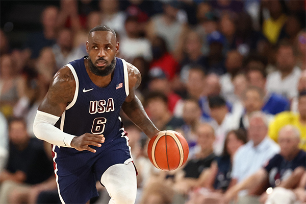 詹姆斯奥运助攻表现惊艳 升至历史第三