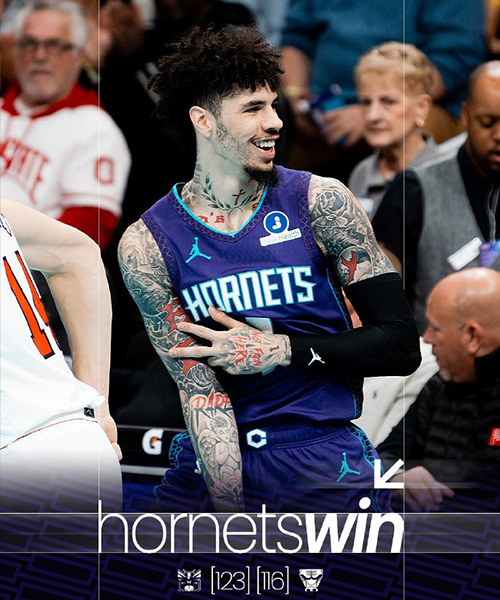 NBA杯-黄蜂123-116小胜公牛,吉迪25+11+9,怀特1000三分里程碑