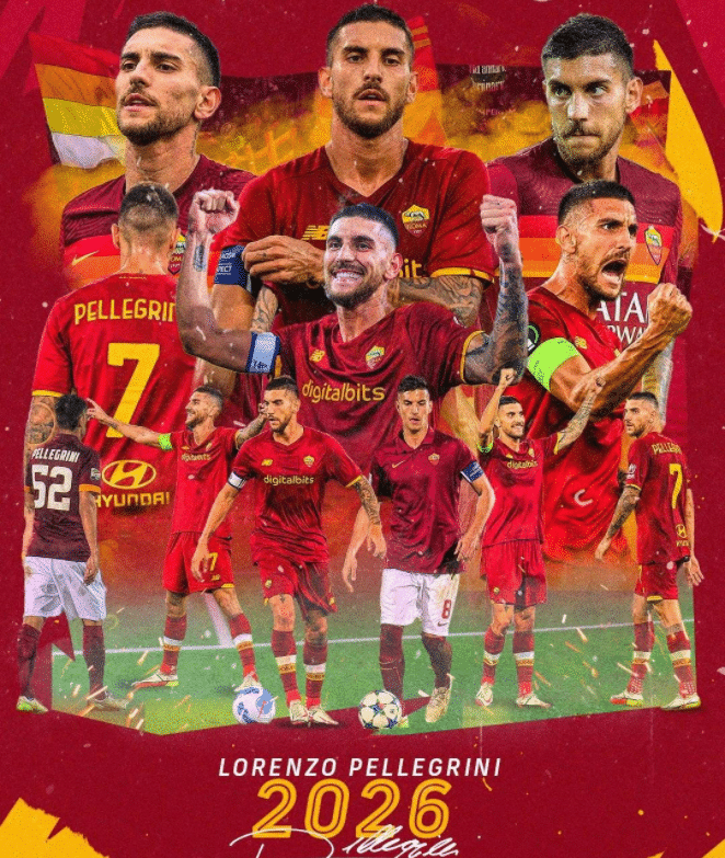 罗马官宣佩莱格里尼续约！克里斯坦特：对恩波利很难，但必须获胜！