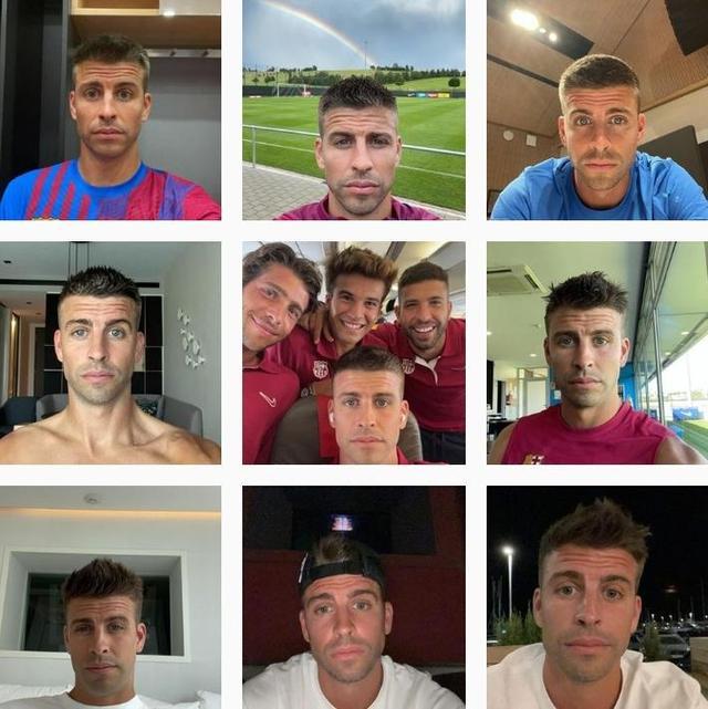 又发？赛后皮克更新自拍，近半月已发19张