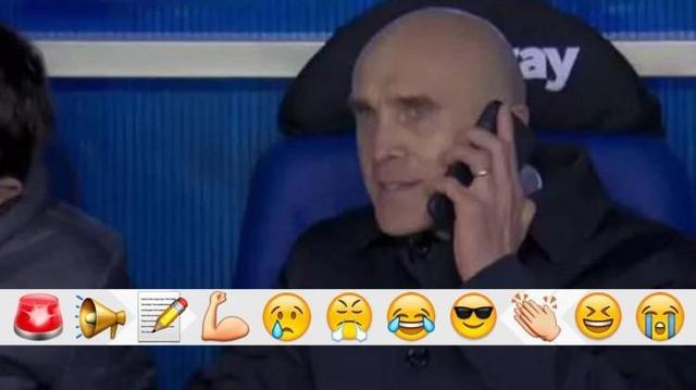 不下火线！齐达内在家中用手机指挥比赛