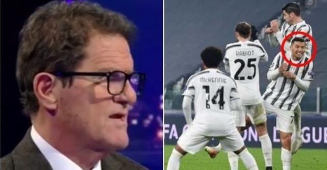 优直播讯 意大利名帅卡佩罗日前作客意大利天空体育，他再一次谈到了C罗排人墙时躲避皮球的行为。