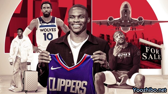 快船兜售塔克海兰德！威少谈被湖人交易：加盟快船后打球乐趣又回来了