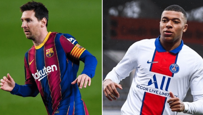 巴萨VS大巴黎名单出炉！梅西和姆巴佩领衔，内马尔迪马利亚缺席