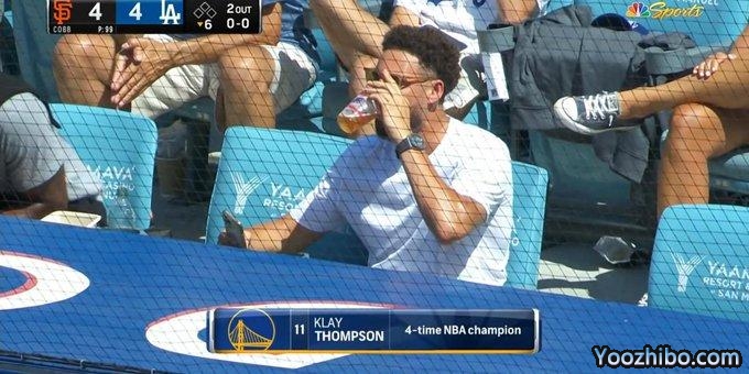 汤普森一口气干掉整杯啤酒！训练计划曝光：为卫冕计划苦练2个月