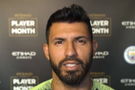 记者：阿圭罗希望球迷继续支持曼城 自己也会拼尽全力
