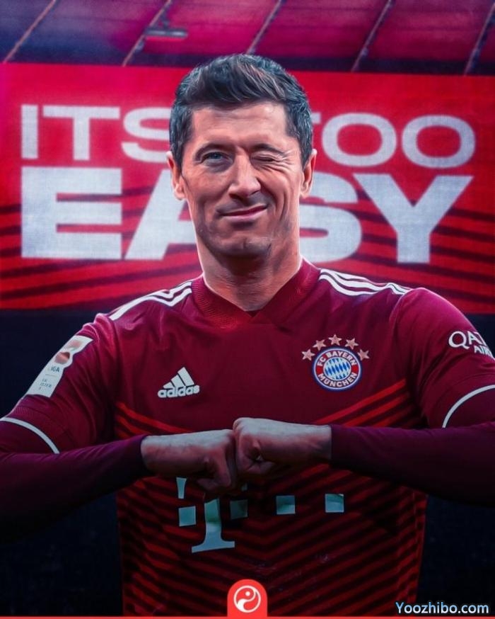 莱万十分钟三球助拜仁7-1狂胜，创造多项纪录