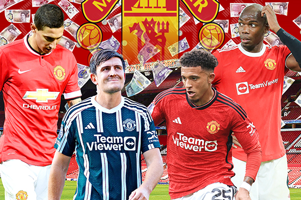 曼联10年买人净支出12亿世界第一，多切尔西3亿！仍阵容不整遭嘲讽