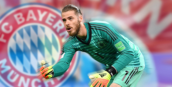 拜仁慕尼黑追求前曼联门将德赫亚