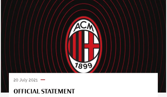 官方：米兰CEO加奇迪斯确诊喉癌，但可以治愈