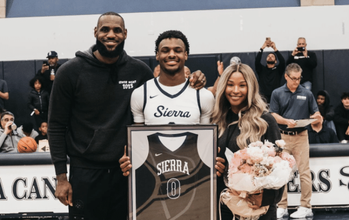 詹姆斯狂赞布朗尼：他是伟大的全能球员 有史以来最伟大的孩子