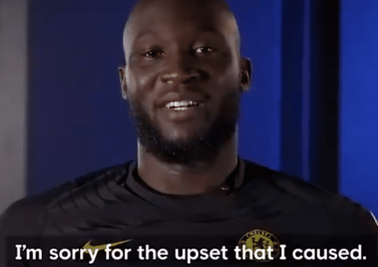 卢卡库：向切尔西球迷们道歉，我会努力赢回信任