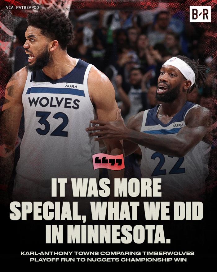 唐斯又引热议：狼队赢附加赛比掘金夺冠更特别 改变比赛言论被批闭嘴